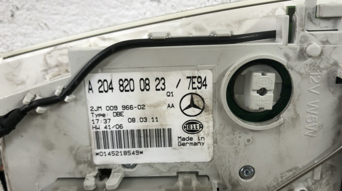 Lampa plafoniera Mercedes Benz GLK 350 CDI suv 2011 (A2048200823)