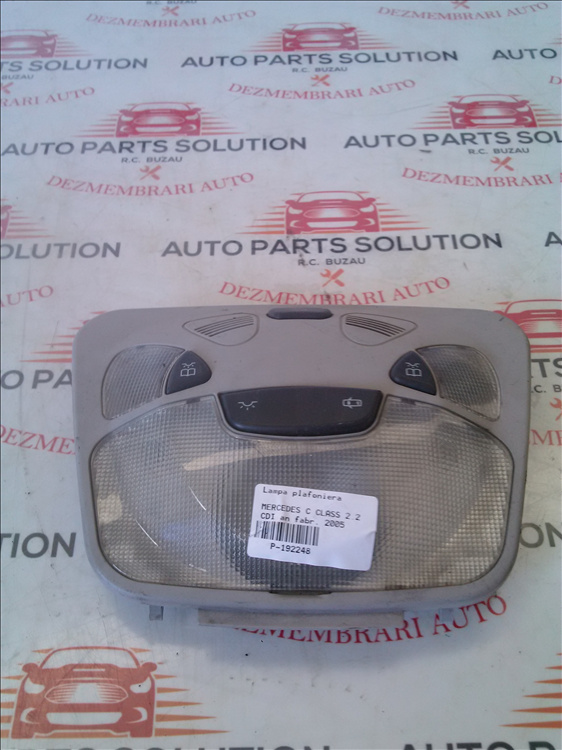 Lampa plafoniera MERCEDES C CLASS 2.2 CDI an fabr. 2005