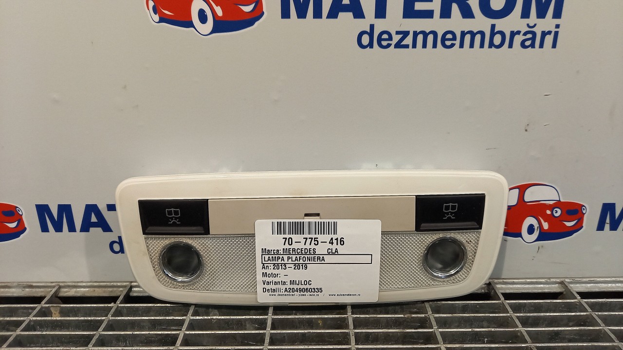 LAMPA PLAFONIERA MERCEDES CLA CLA - - (2013 2019)