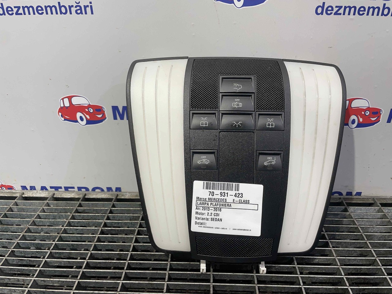 LAMPA PLAFONIERA MERCEDES E-CLASS 2.2 CDI - (2013 2016)