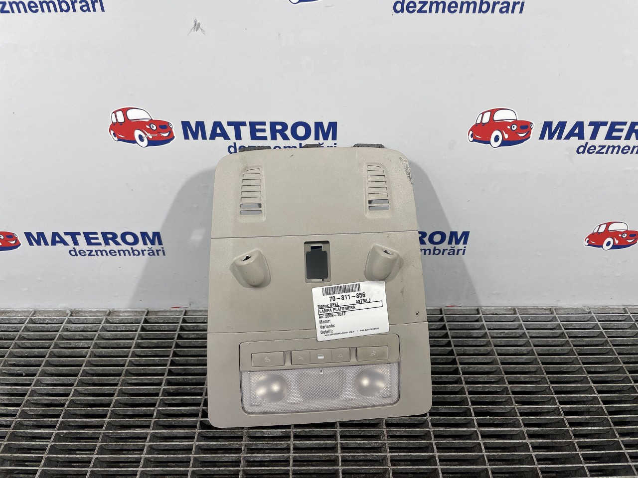 LAMPA PLAFONIERA OPEL ASTRA J - - (2009 2012)