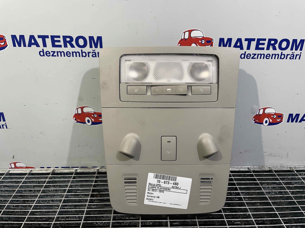 LAMPA PLAFONIERA OPEL ASTRA J ASTRA J - - (2012 2015)