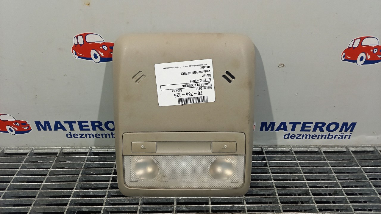 LAMPA PLAFONIERA OPEL MOKKA - - (2012 2016)