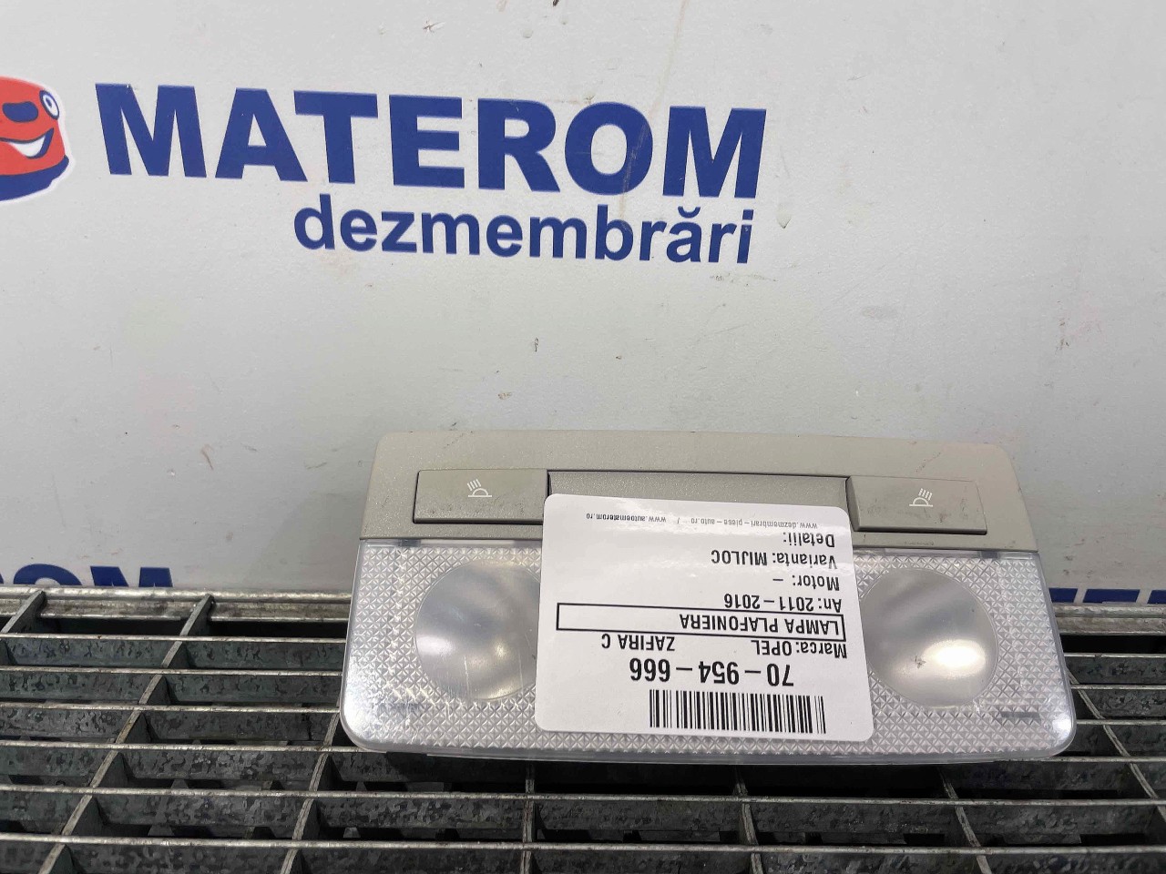LAMPA PLAFONIERA OPEL ZAFIRA C - - (2011 2016)