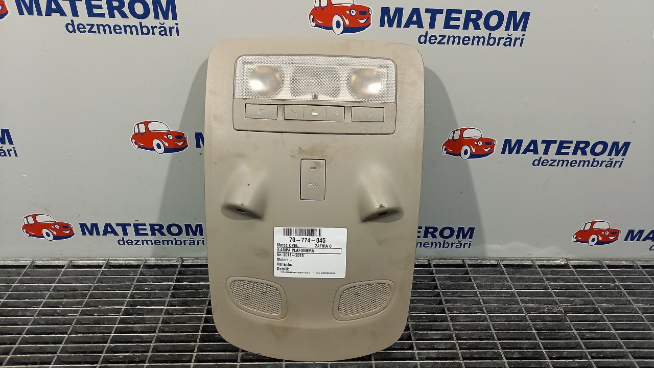 LAMPA PLAFONIERA OPEL ZAFIRA C - - (2011 2016)
