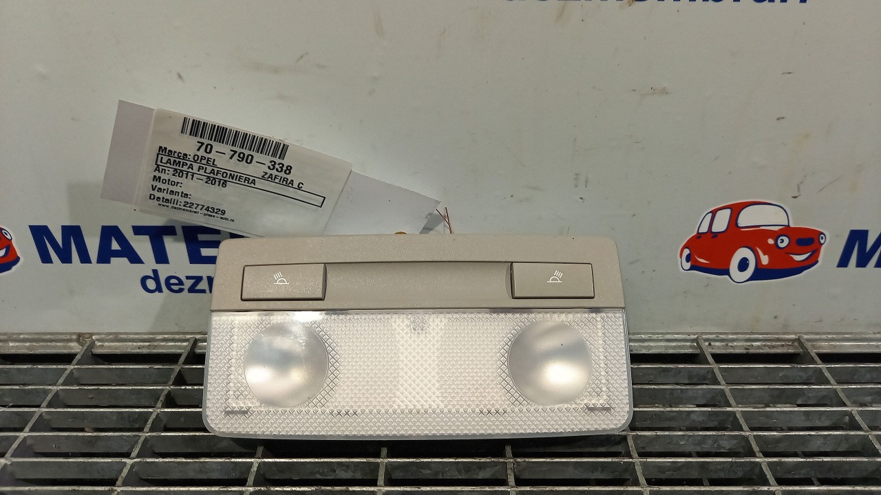 LAMPA PLAFONIERA OPEL ZAFIRA C - - (2011 2016)