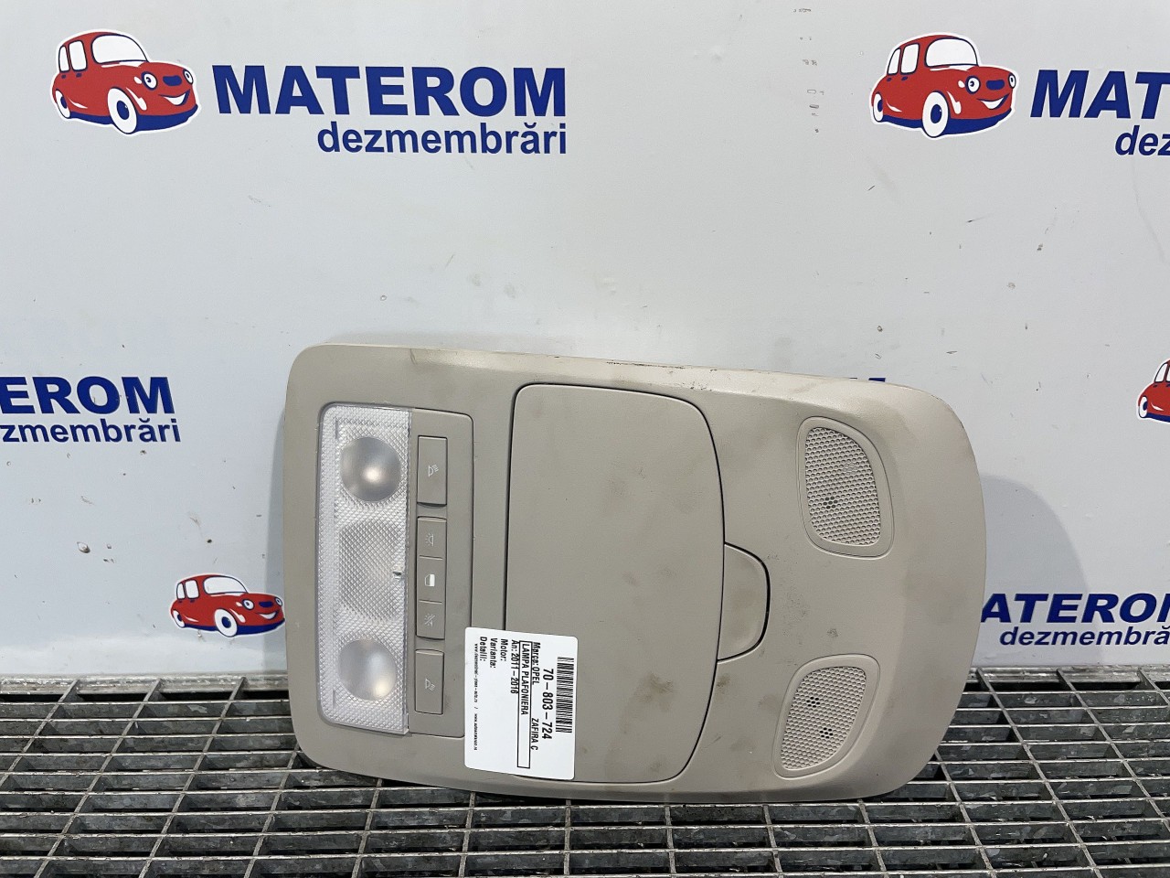 LAMPA PLAFONIERA OPEL ZAFIRA C ZAFIRA C - - (2011 2016)