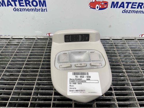 LAMPA PLAFONIERA PEUGEOT 3008 3008 - - (2008 2013)