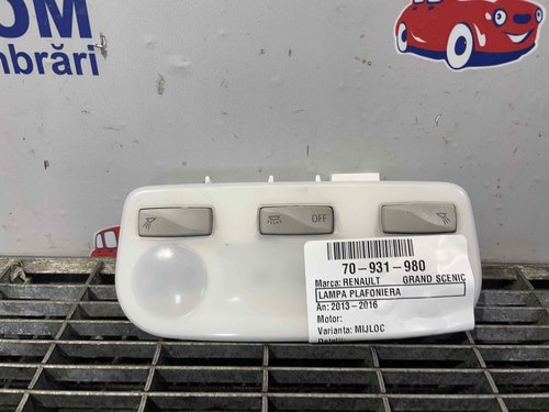 LAMPA PLAFONIERA RENAULT GRAND SCENIC - - (2013 2016)