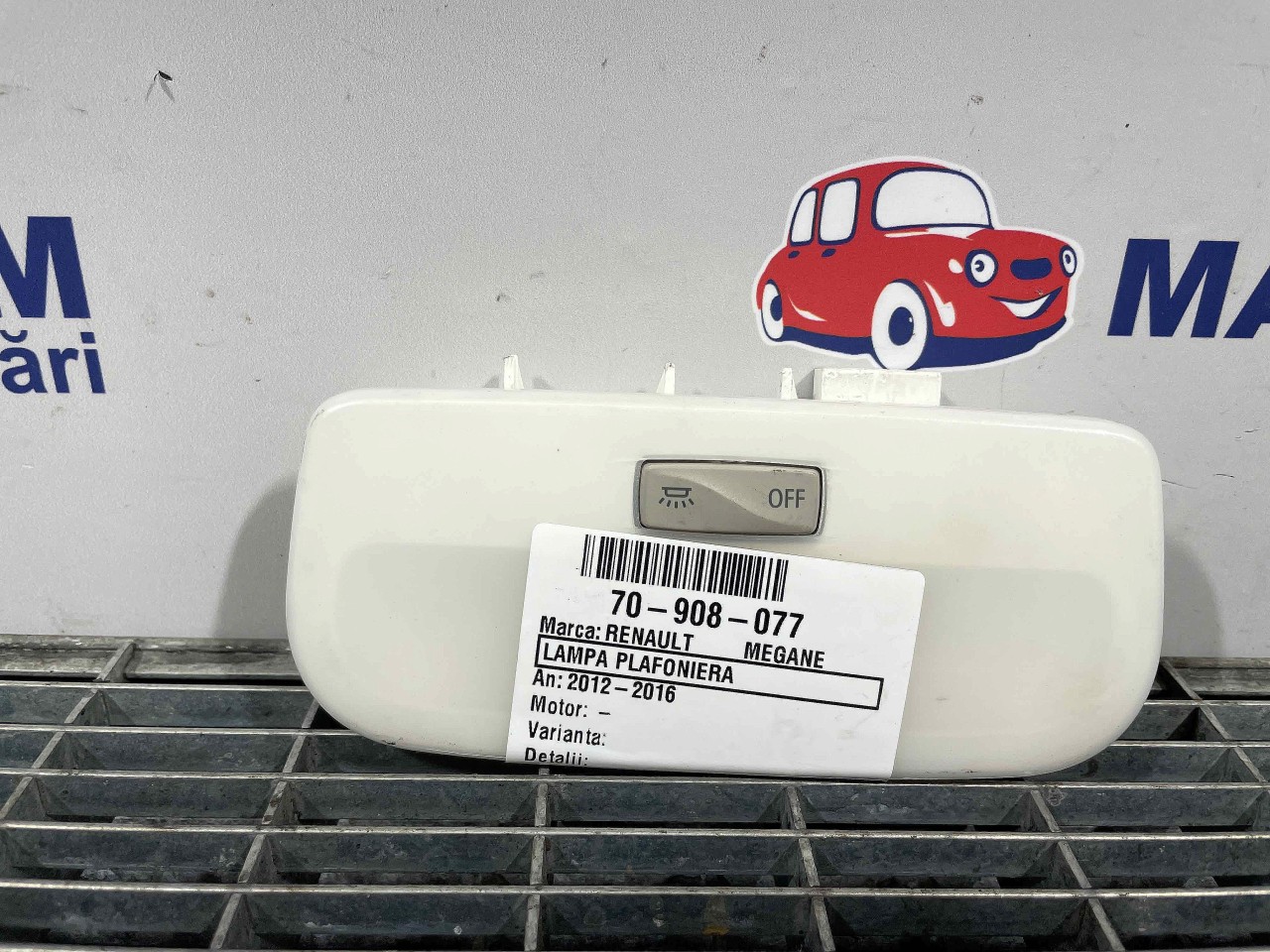 LAMPA PLAFONIERA RENAULT MEGANE - - (2012 2016)