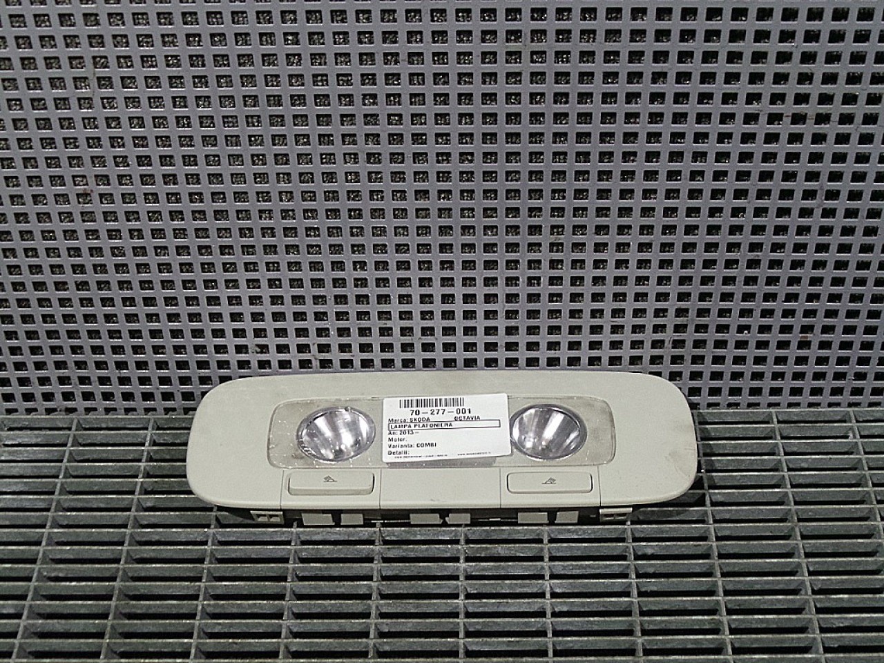 LAMPA PLAFONIERA SKODA OCTAVIA - - (2012 2017)