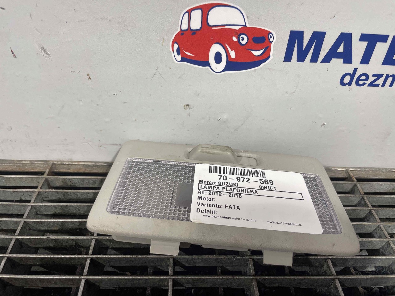 LAMPA PLAFONIERA SUZUKI SWIFT - - (2012 