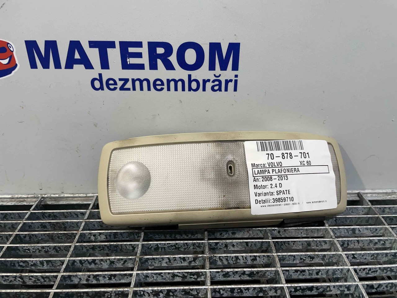 LAMPA PLAFONIERA VOLVO XC 60 XC 60 2.4 D - (2008 2013)