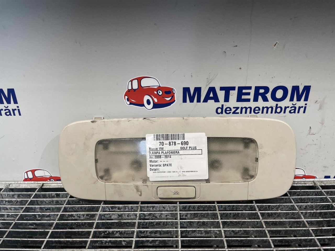 LAMPA PLAFONIERA VW GOLF V PLUS GOLF V PLUS - - (2008 2014)
