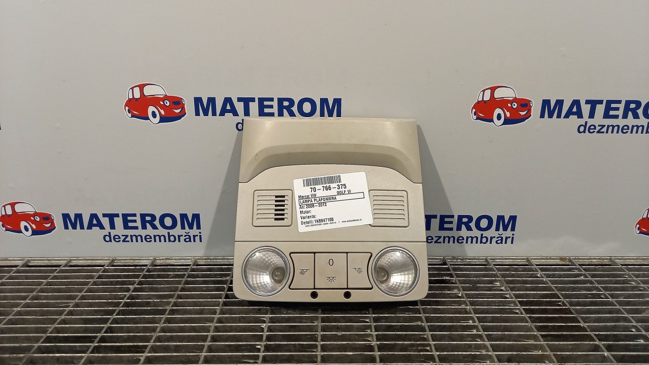 LAMPA PLAFONIERA VW GOLF VI - - (2008 2012)
