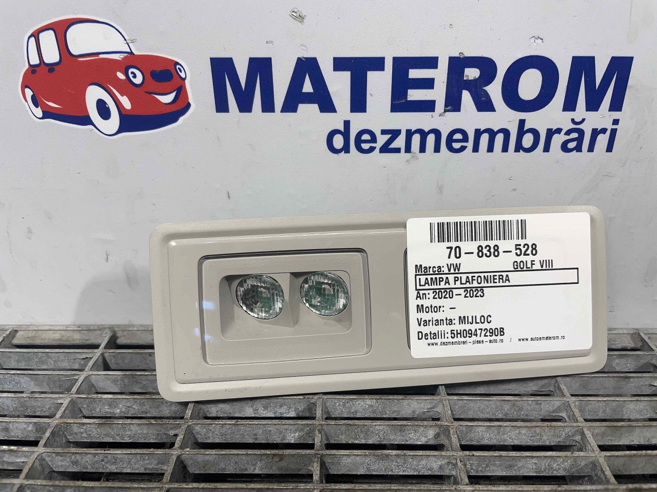 LAMPA PLAFONIERA VW GOLF VIII - - (2020 2023)