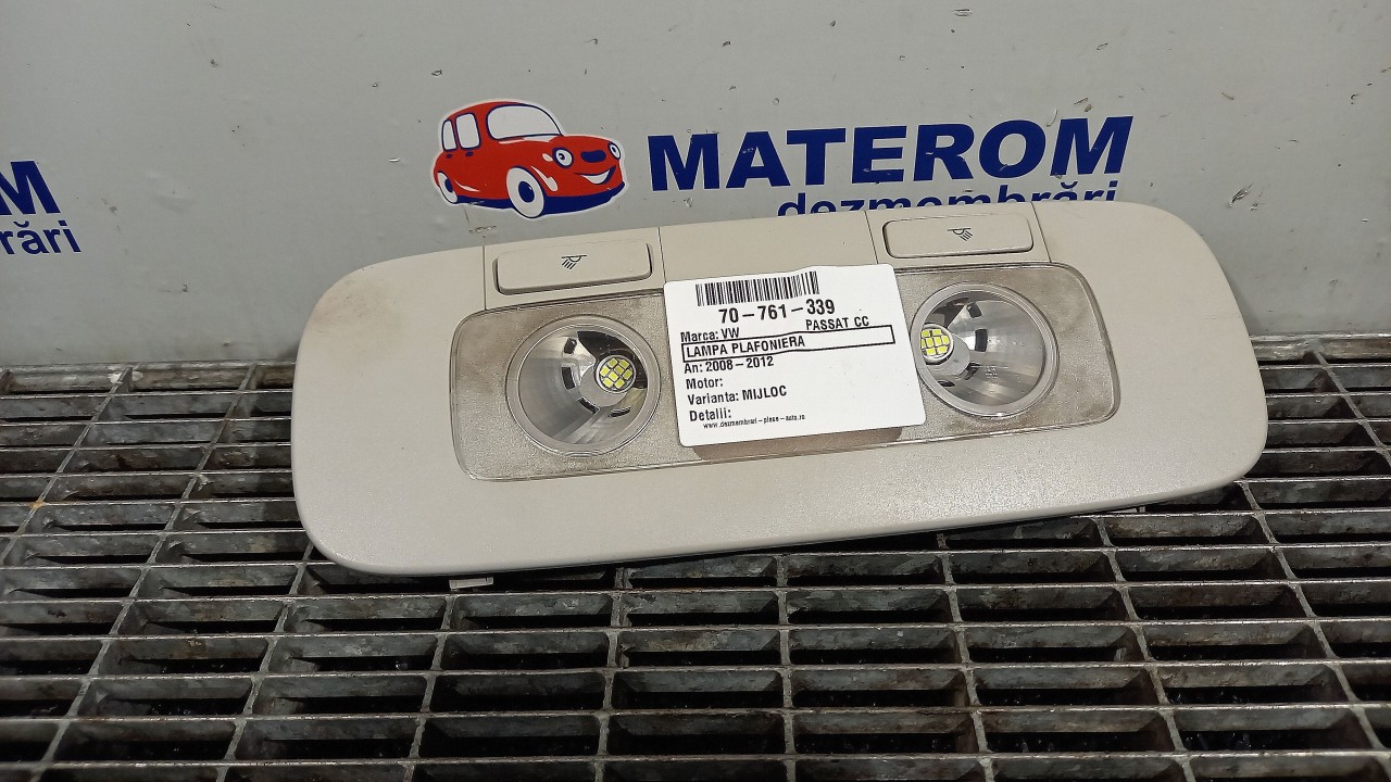 LAMPA PLAFONIERA VW PASSAT CC - - (2008 2012)