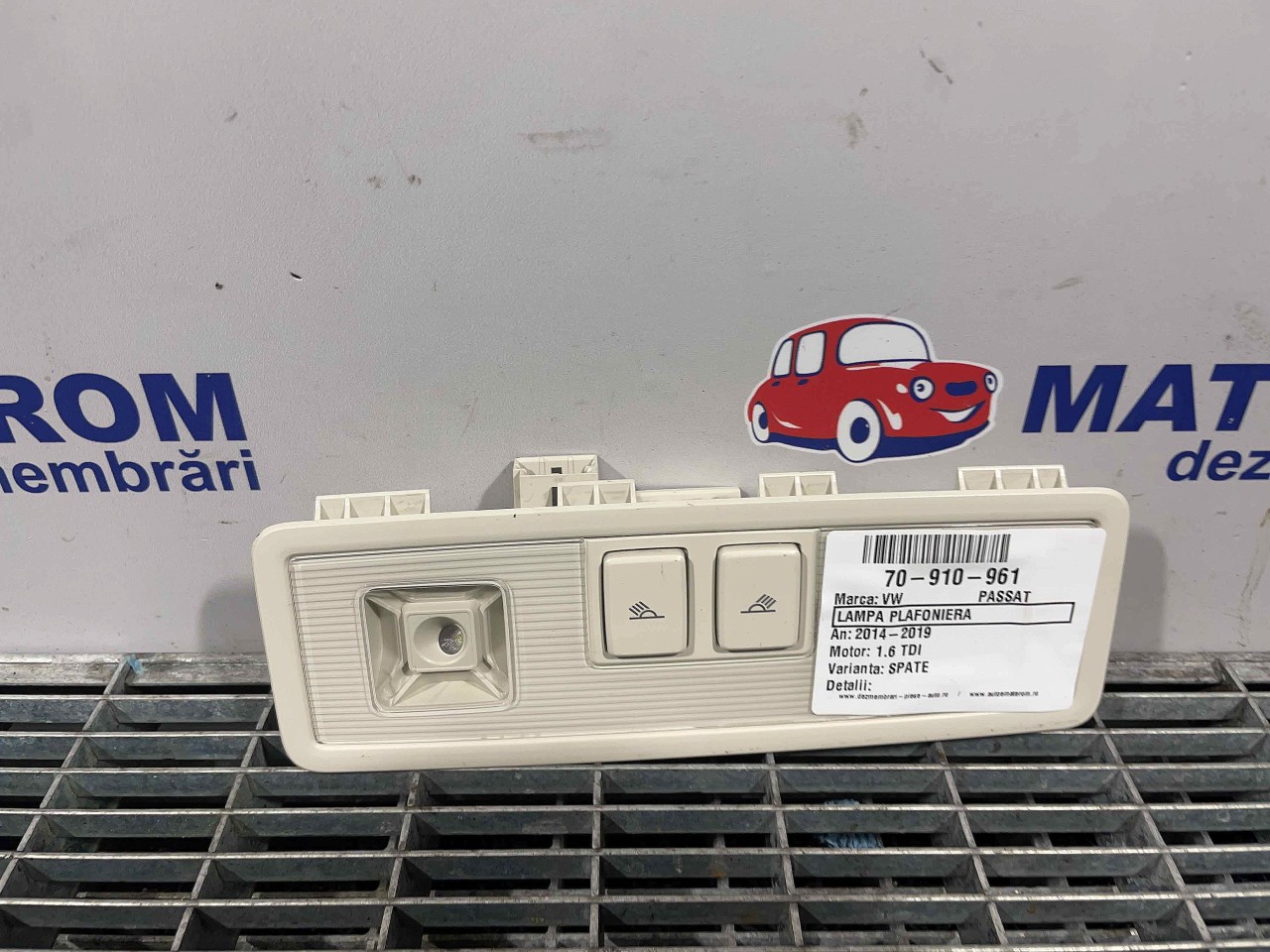 LAMPA PLAFONIERA VW PASSAT PASSAT 1.6 TDI - (2014 2019)