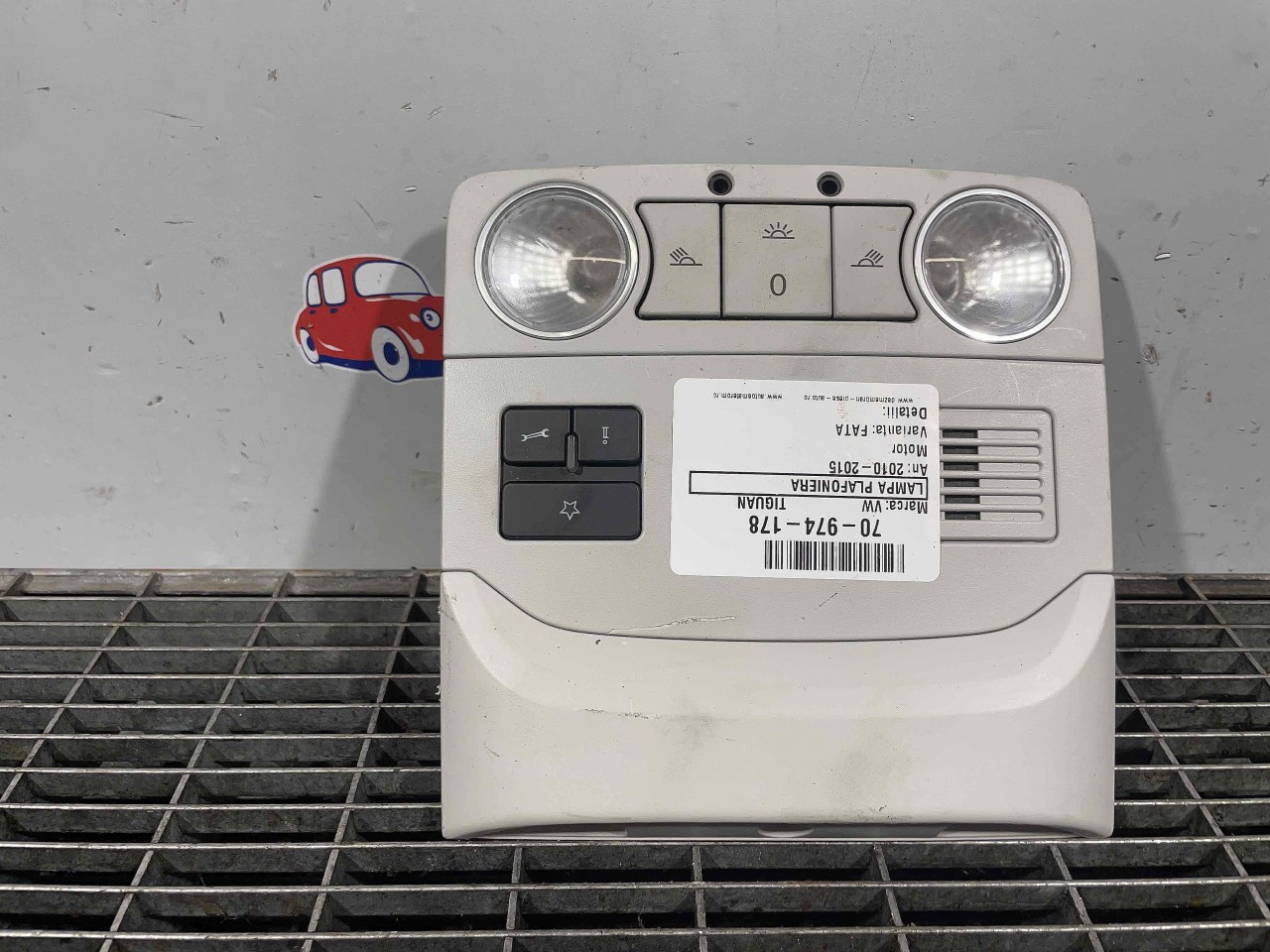 LAMPA PLAFONIERA VW TIGUAN - - (2010 2015)