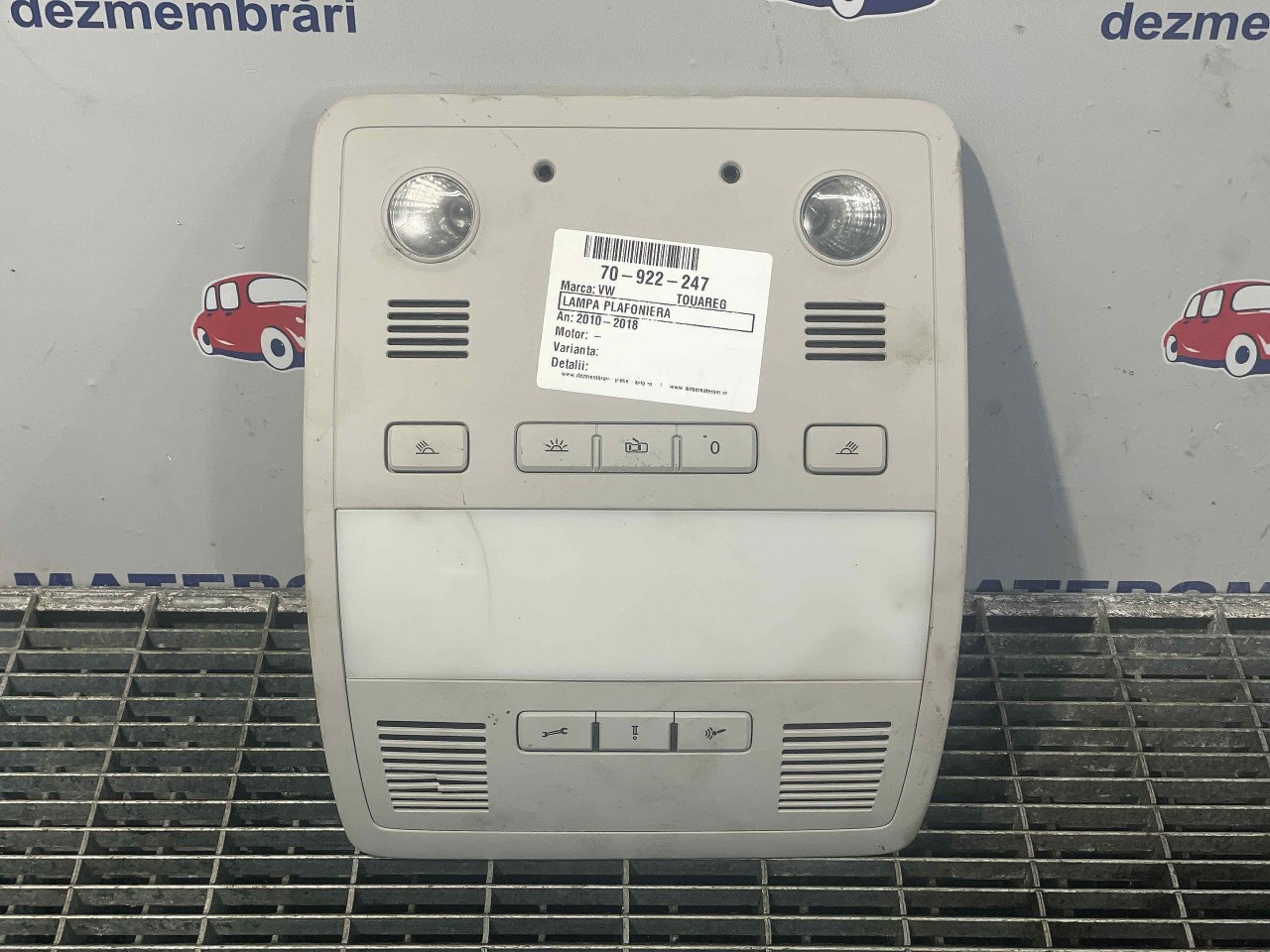 LAMPA PLAFONIERA VW TOUAREG TOUAREG - - (2010 2018)