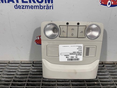 LAMPA PLAFONIERA VW TOURAN - - (2010 2015)