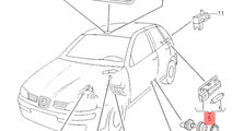Lampa portbagaj Volkswagen Golf 6 (5K) Hatchback 2...