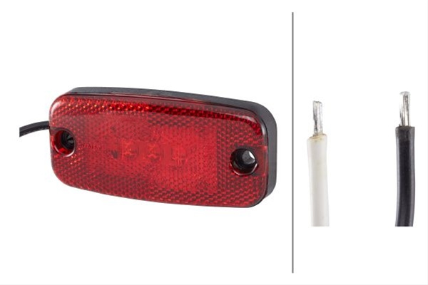 Lampa Pozitie Spate Cu Led Cu Catadioptru Hella Kempf 2TM 357 008-021