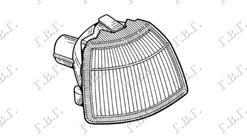 Lampa Semnal - Opel Vectra A 1992 , 53402