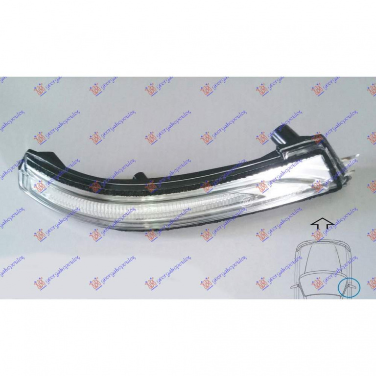 Lampa Semnalizare Oglinda - Hyundai Tucson 2012 , 87613-D7000