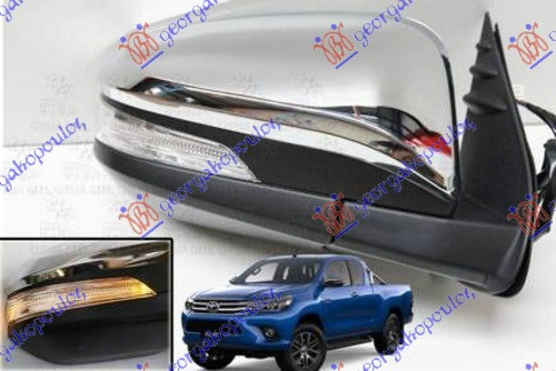 Lampa Semnalizare Oglinda - Toyota Hilux- 2 Usi/4usi 2015 , 81730-0k080