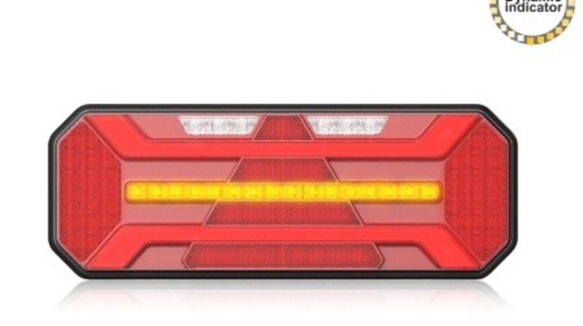 Lampa stop camion LED cu semnalizare dinamica SL-5004 DREAPTA 12-24V AutoCars