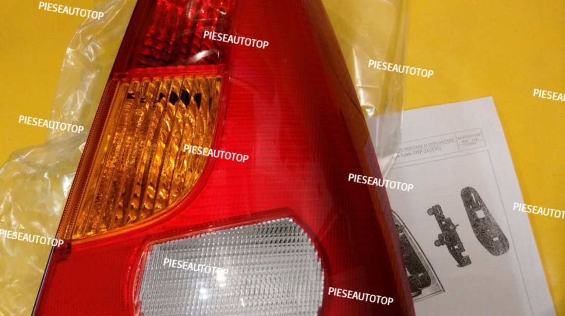 Lampa stop dreapta noua Dacia Logan 2004-2008 6001546795 - Semnalizare galbena