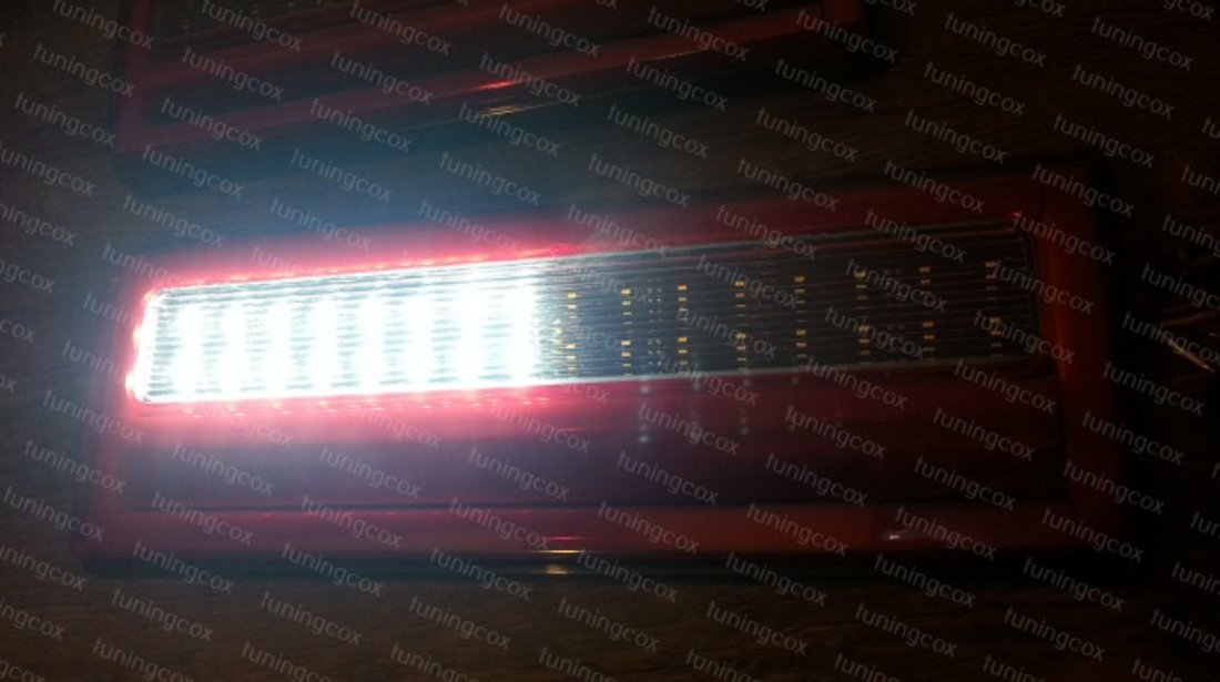 Lampa stop led dreptunghiulara 12v 38x14x2,5