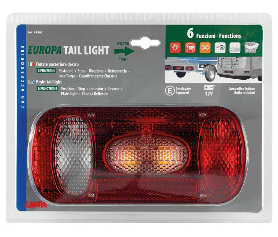 Lampa Stop Remorca Spate Dreapta Lampa 6 Funcii 12V LAM41507