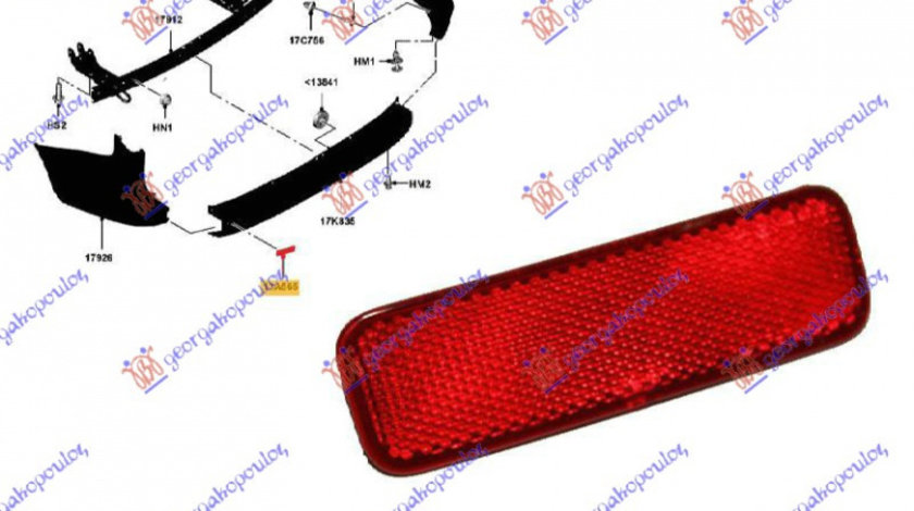 Lampa Stop Spate - Ford Transit/Tourneo Connect 2013 , 1778457