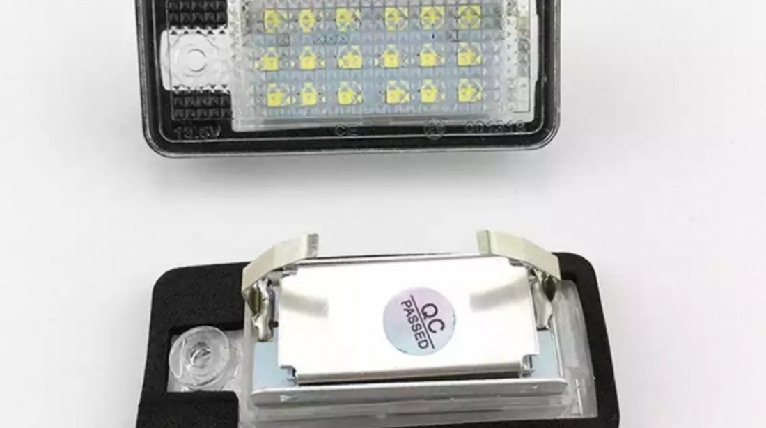 Lampi 18 LED dedicate AUDI A6 A3 a4 a8 q7 canbus numar inmatriculare