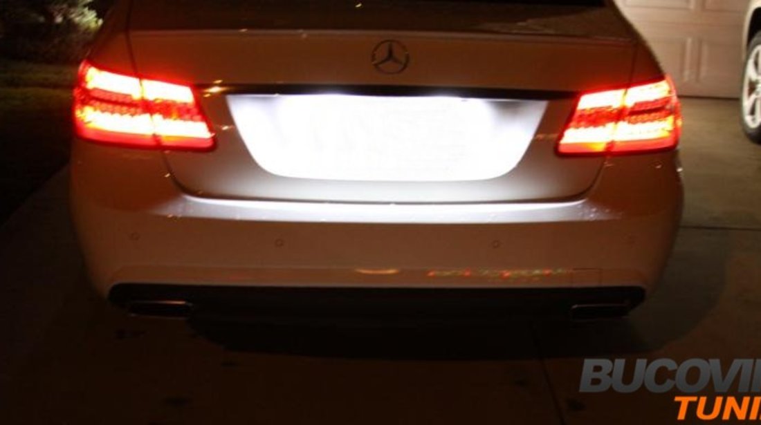 LAMPI CU LED NUMAR COMPATIBILE CU MERCEDES E CLASS W212 / C207