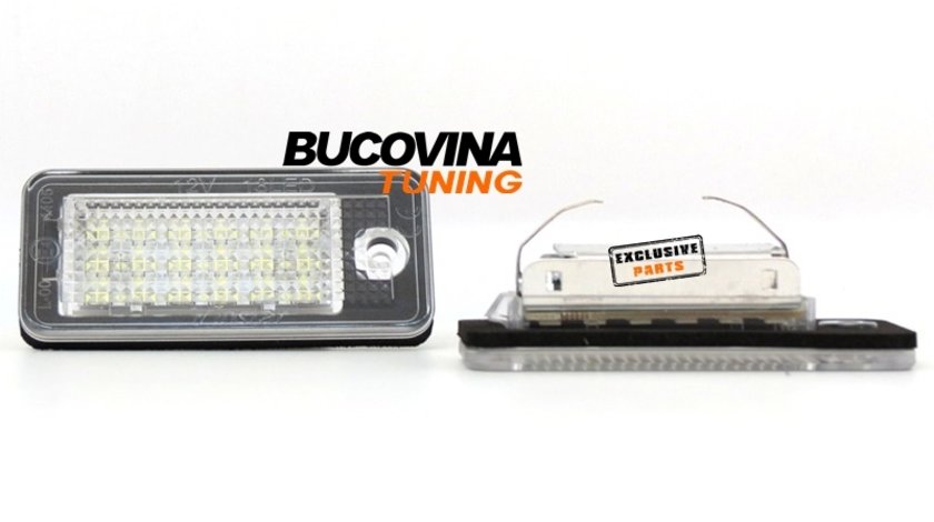 LAMPI CU LED PENTRU NUMARUL DE INMATRICULARE AUDI A3