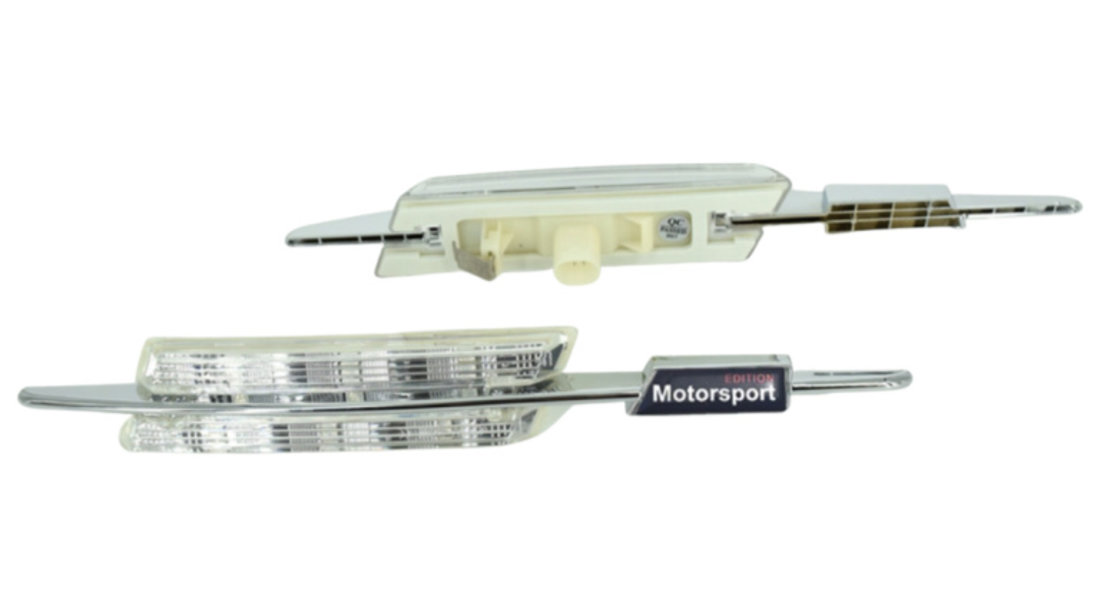 Lampi Laterale Led Semnalizare Transparente Compatibile Bmw Seria 1 E82 2008-2010 Coupe 2 Usi Cod ART-7127 TCT-3132