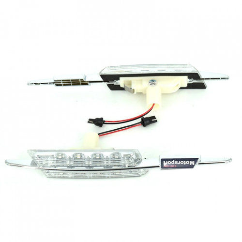 Lampi Laterale Led Semnalizare Transparente Compatibile Bmw Seria 3 E46 1998-2001 2D/4D/5D Cod ART-7...