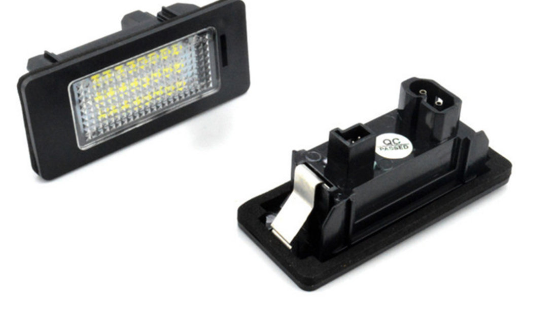 Lampi LED numar auto, pentru BMW, set 2 bucati, fara eroare de bec ars