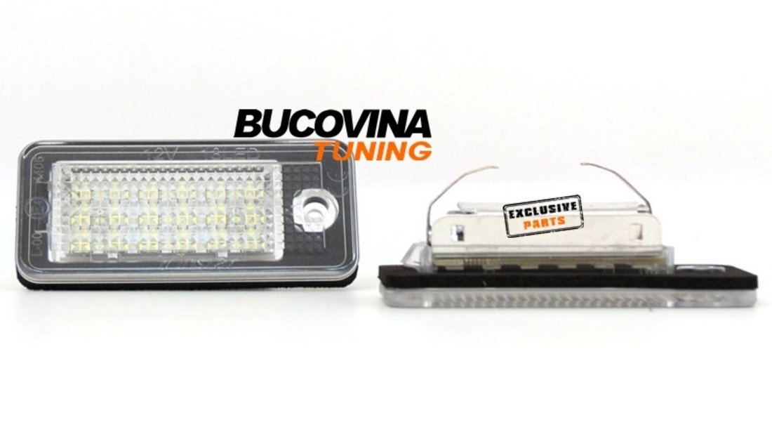 LAMPI LED NUMAR COMPATIBILE CU AUDI A4 8E (2001-2004)