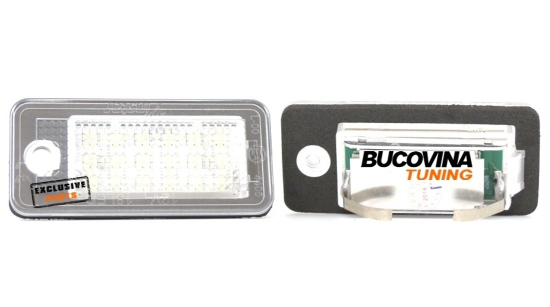 LAMPI LED NUMAR COMPATIBILE CU AUDI A4 B7 (2004-2007)