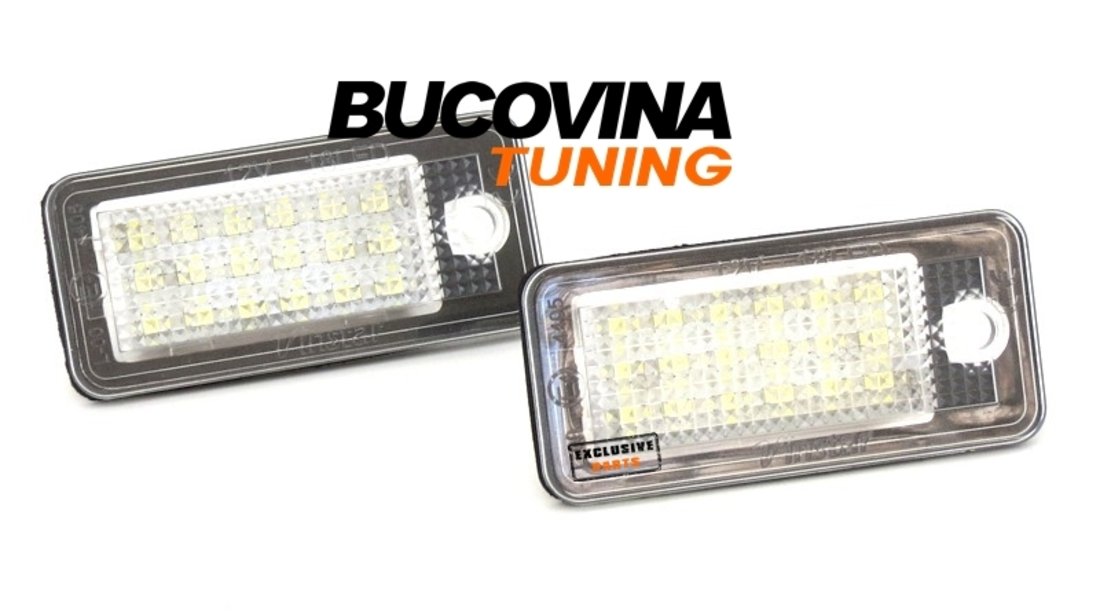 LAMPI LED NUMAR COMPATIBILE CU AUDI Q7 CANBUS