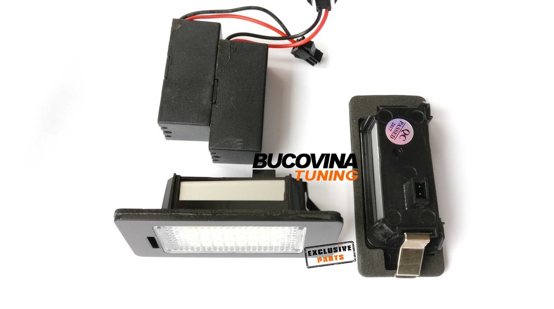 LAMPI LED PENTRU NUMARUL DE INMATRICULARE COMPATIBILE CU AUDI A4 B8 B8.5 (08-15)