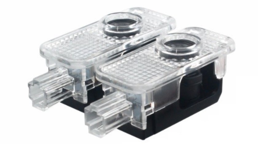 LAMPI LED PROIECTOR CU LOGO AUDI PENTRU PORTIERE A8 2011-2015