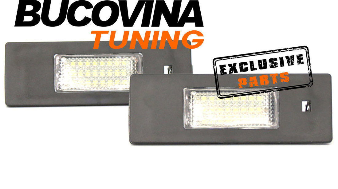 Lampi numar cu LED compatibile cu BMW Seria 1 E87/ E81 (04-12)