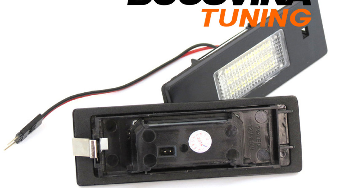 Lampi numar cu LED compatibile cu BMW Seria 1 E87/ E81 (04-12)