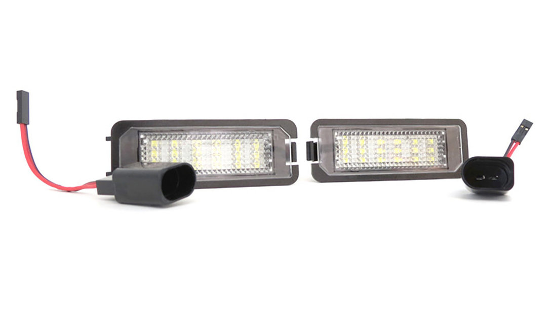 Lampi numar cu LED compatibile cu VW Golf 5 (03-08)