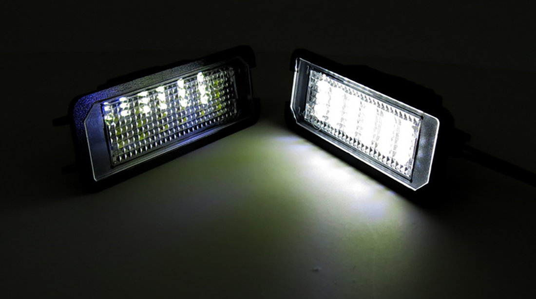 Lampi numar cu LED compatibile cu VW Golf 5 (03-08)